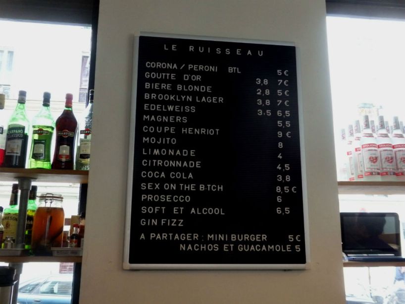 Le Ruisseau_Paris_Drinks